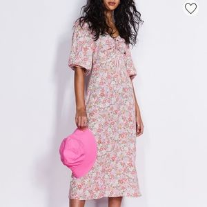 H&M Midi Floral Dress 🌸